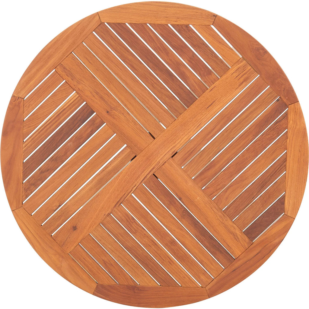 Round Outdoor Teakwood Café Table T3451