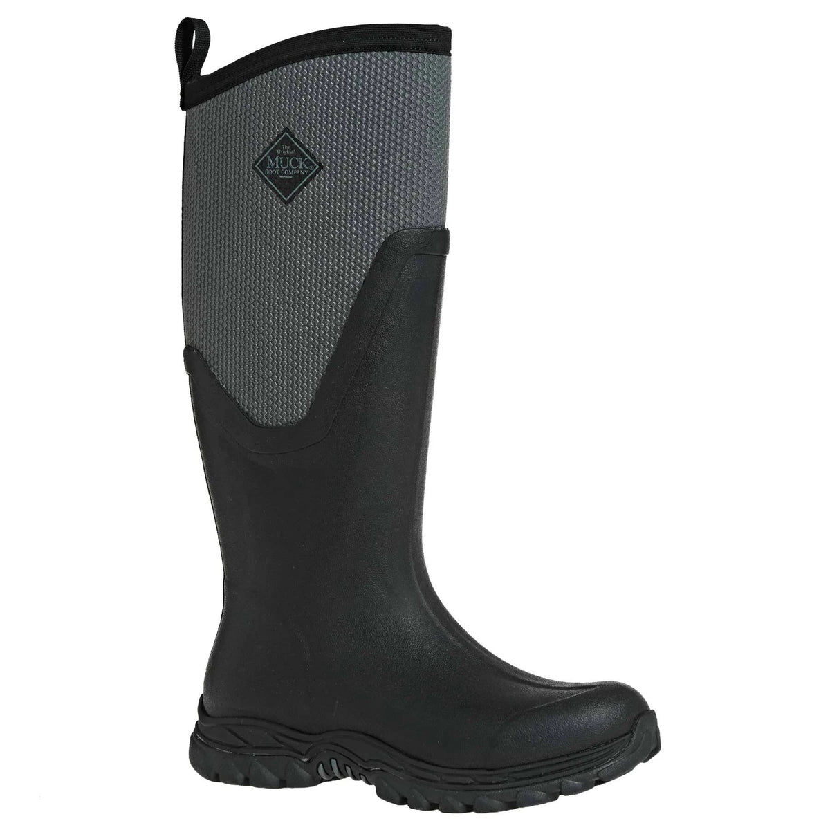 Grey Tall Work Boots O5484