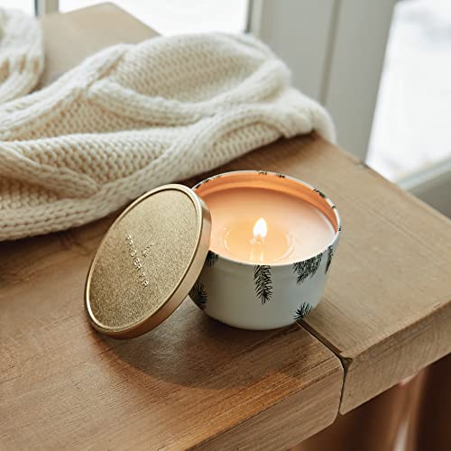 6.5 oz Scented Candle Tin with Gold Lid P45645