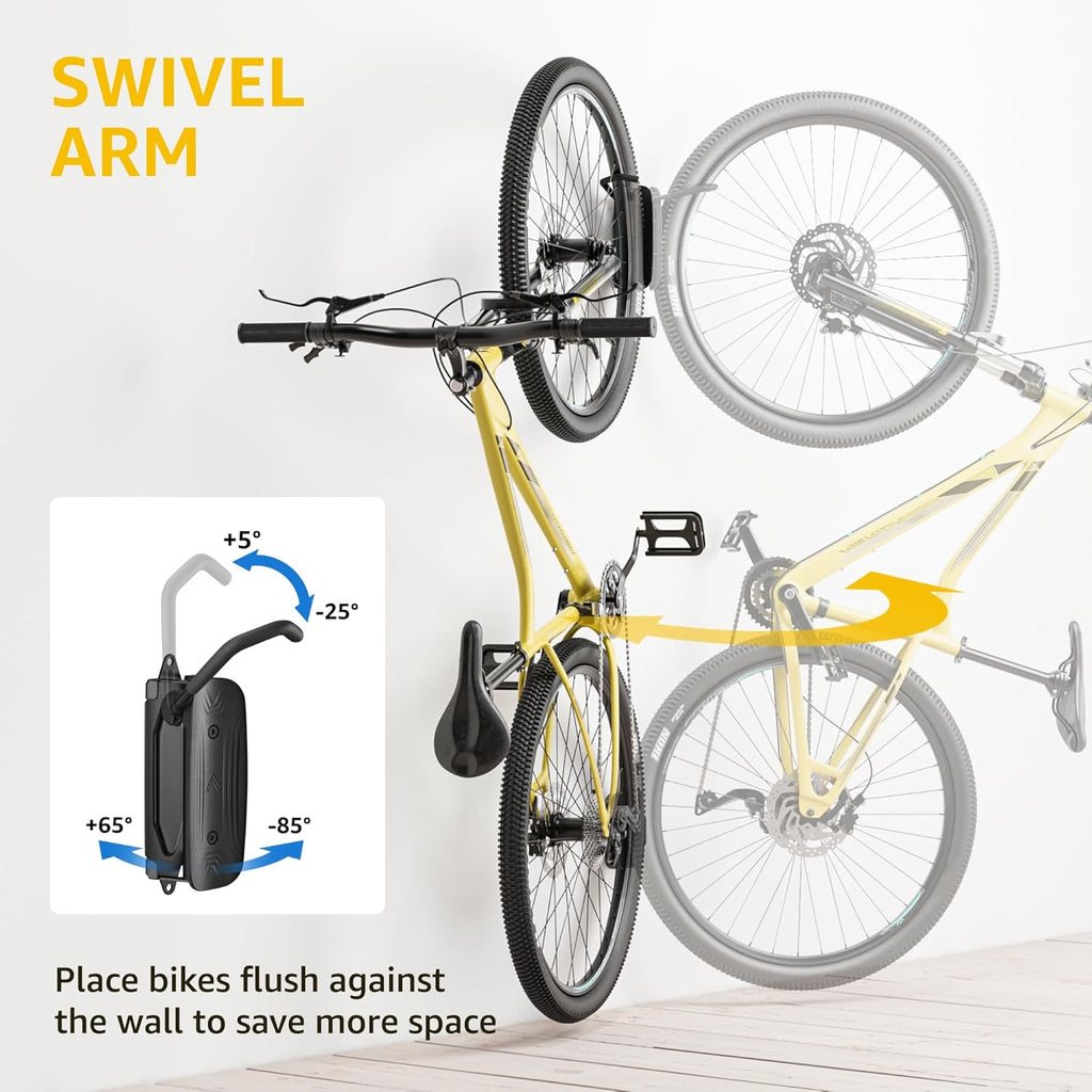 Swivel Bike Wall Mount Bike Rack C34739