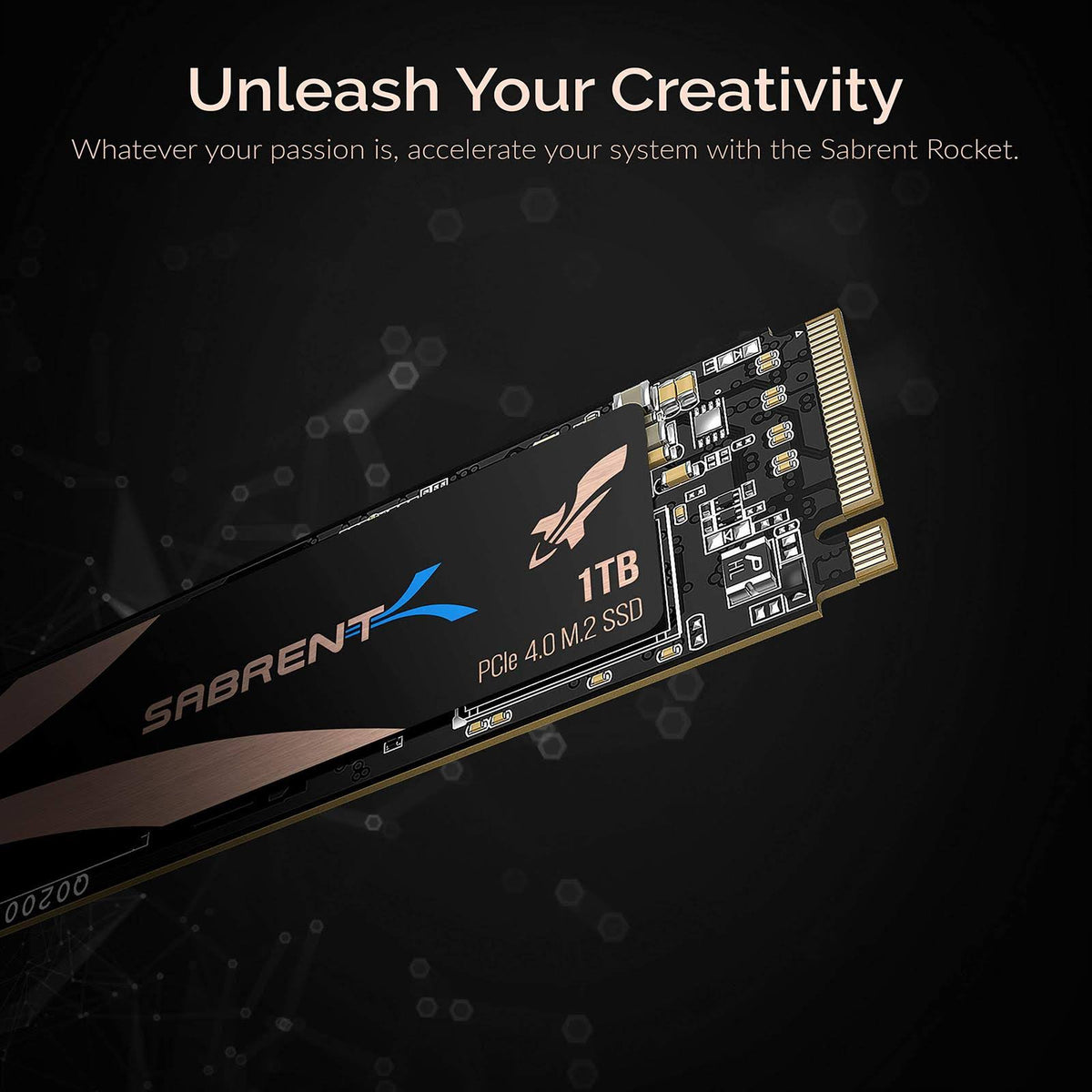 1TB NVMe 4.0 PCIe M.2 Internal Solid State Drive L54657