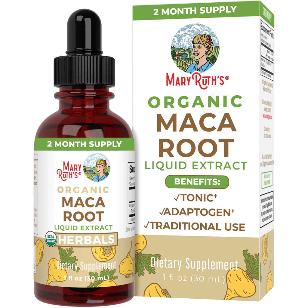 USDA Organic Maca Root Liquid Drops 1 fl oz Y962223