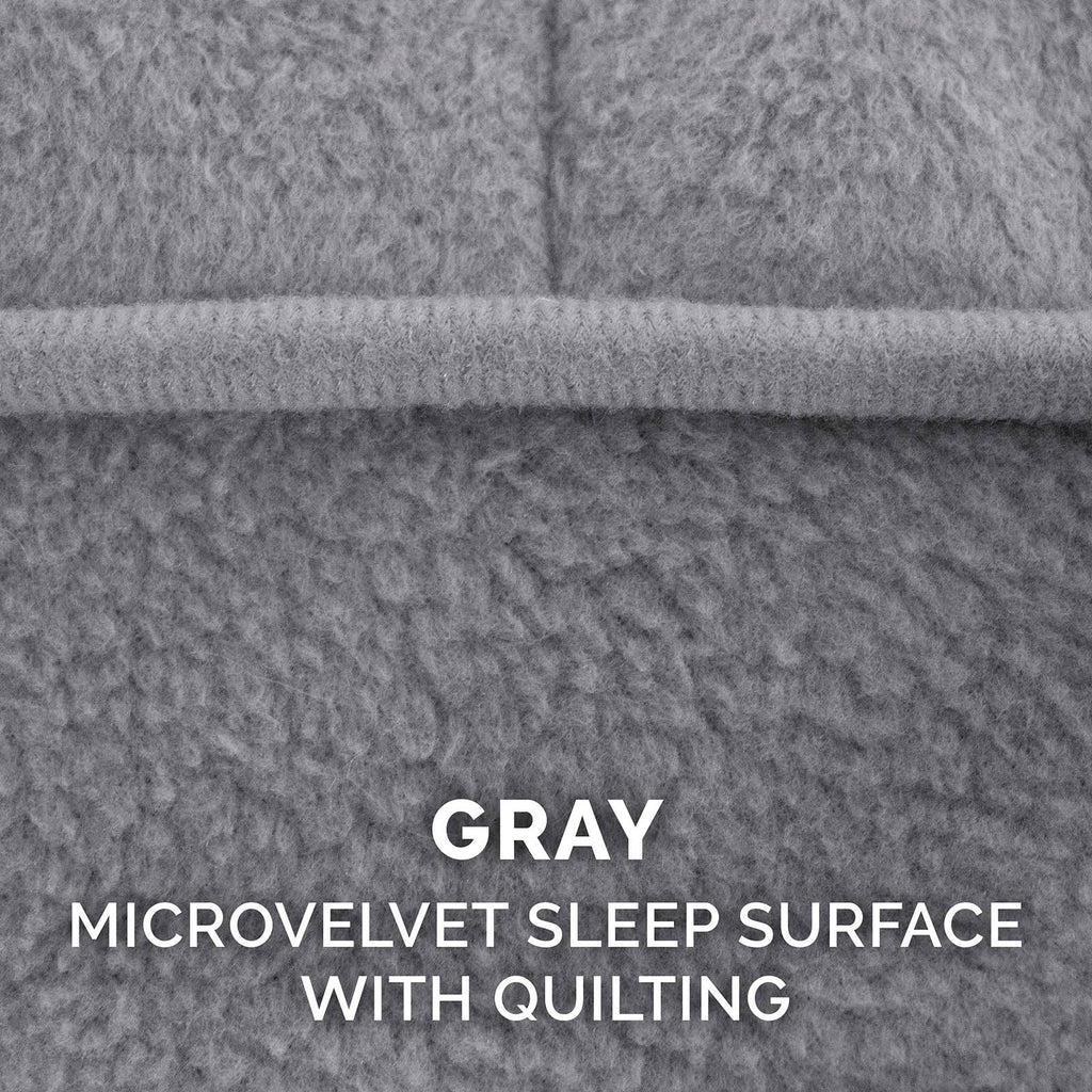 Giant Gray Memory Foam Pet Bed for Dogs u0026 Cats S236928