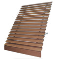 Brown Solid Fixed Window Awning R355