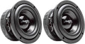 6.5 400 Watt Dual 2 Ohm Car Subwoofers, Pair of 2 U5201