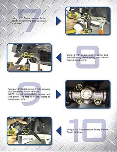 6x22 A-Arm Lift Complete Kit for Club Car Precedent Golf Carts J395735