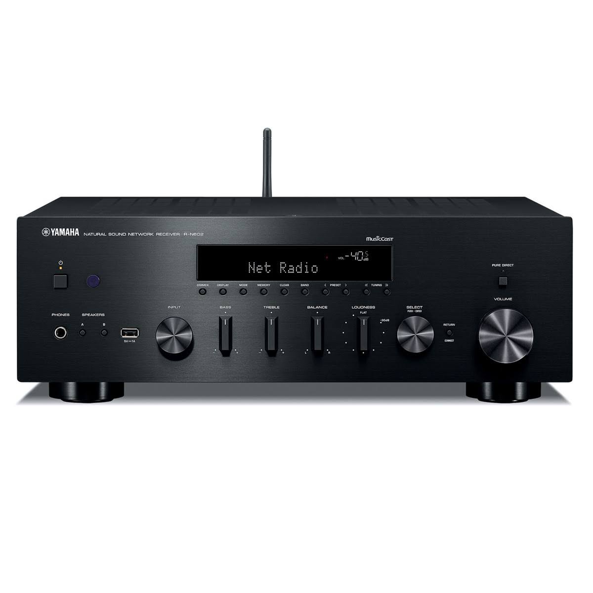 Black Network Audio Receiver N488