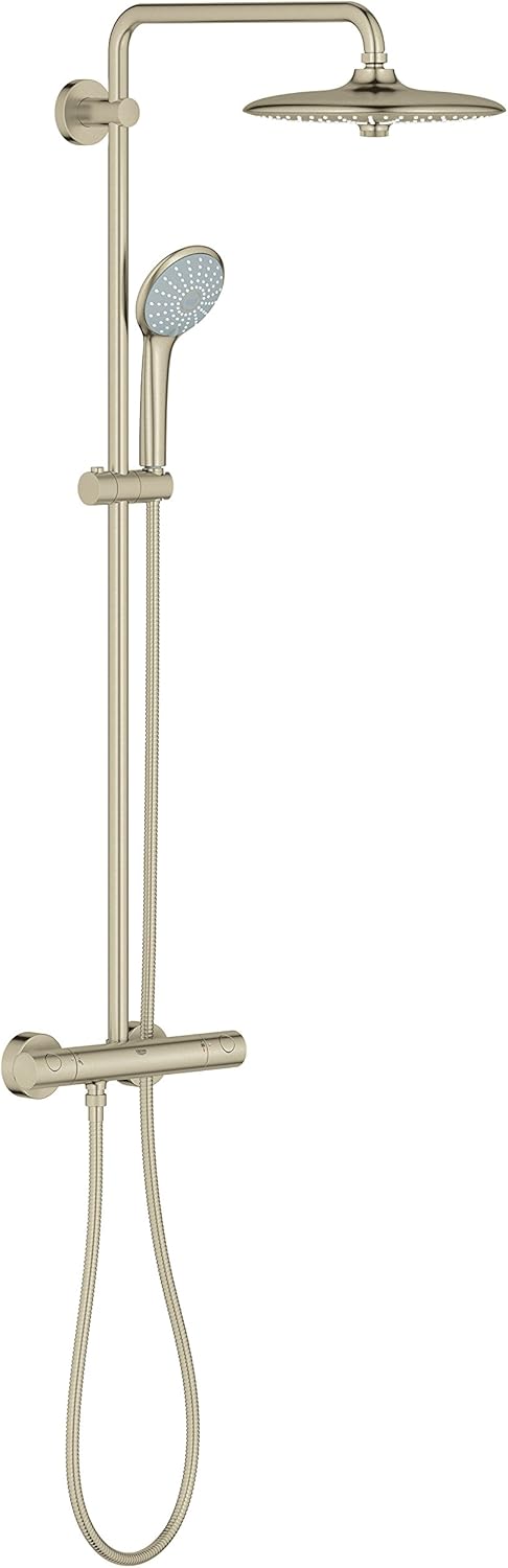 Thermostatic Shower System, 1.75 gpm, Starlight Chrome N172712