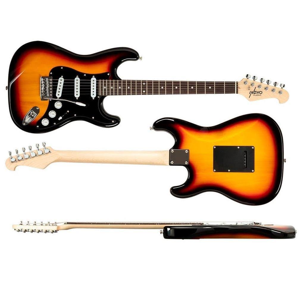 Sunburst Electric Guitar with Gig Bag D302331