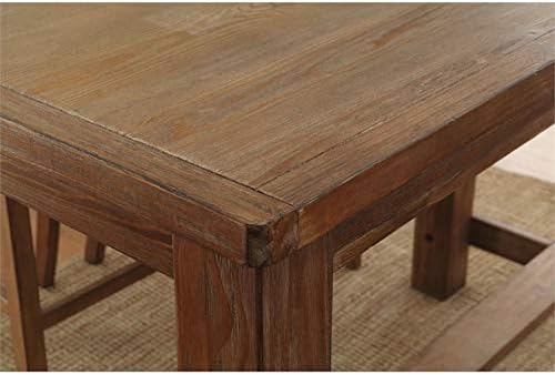 Wood Counter Height Dining Table Y73290