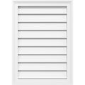 Vertical Surface Mount PVC Gable Vent O7650