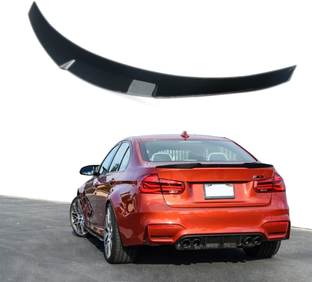 Rear Trunk Spoiler Wing with Carbon Fiber Pattern C850
