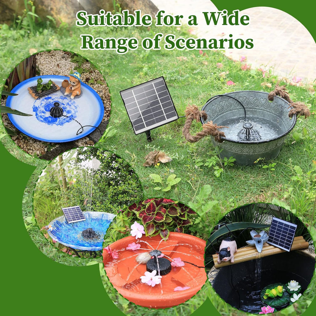 Solar Water Fountain Pump Kit V52814