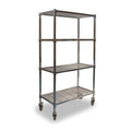 4 Shelf Wire Cart A757