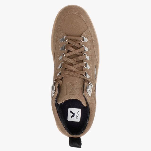Suede Brown Black High Top Trainers W74448