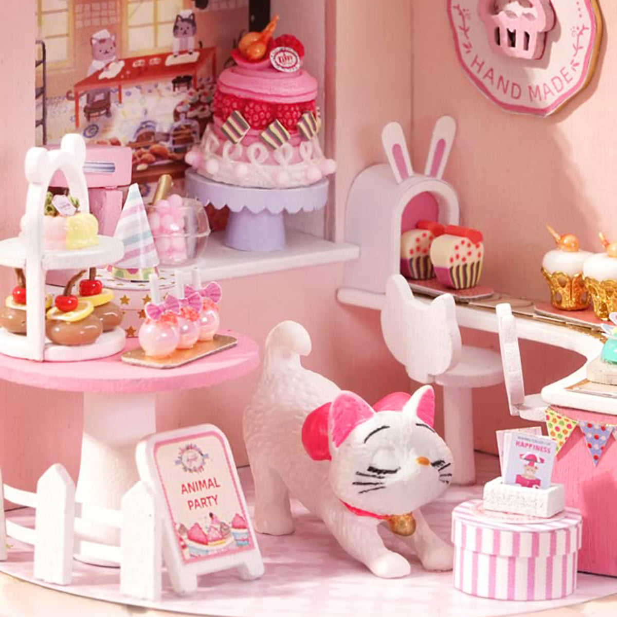 Witch's Room Miniature Dollhouse Kit with LED G21231