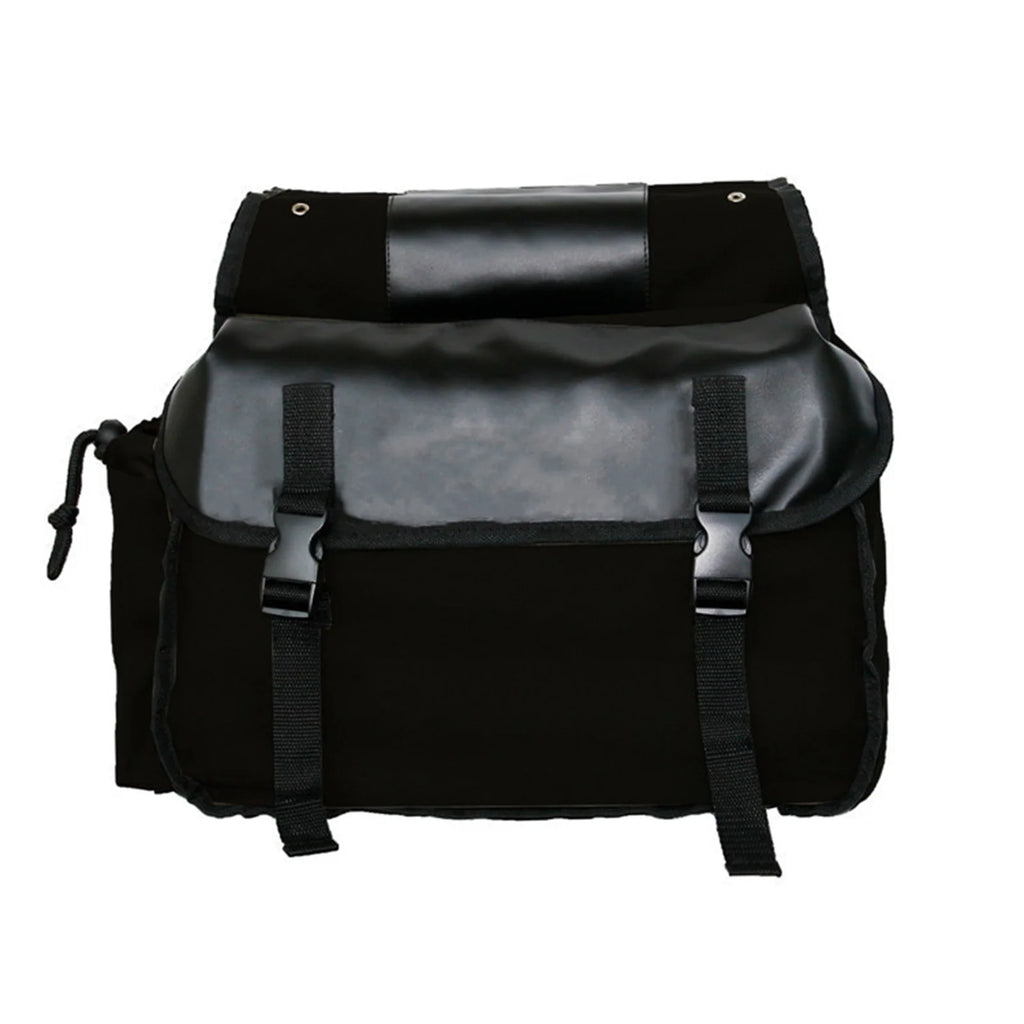 Canvas Waterproof Motorbike Saddle Bag V1612