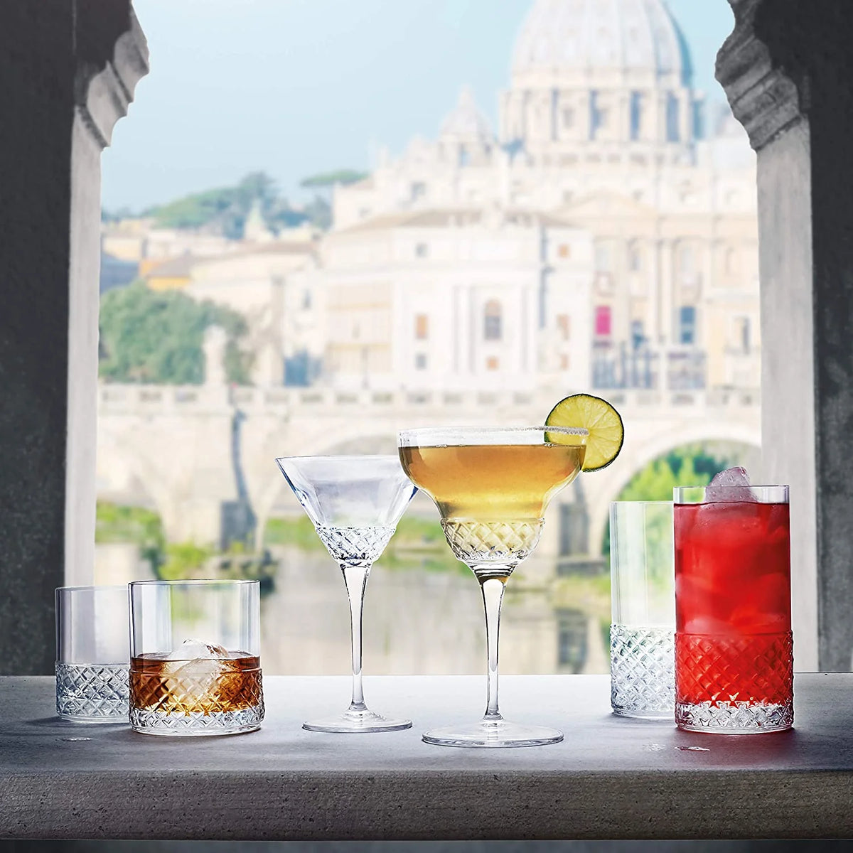 13.25 Oz Margarita Glasses Set of 4 N610