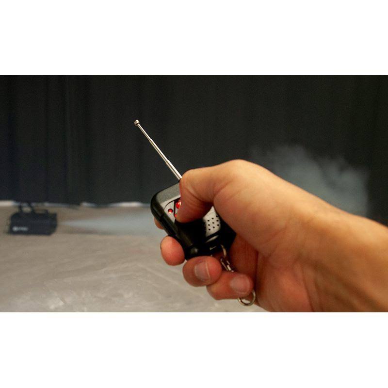 Black 1000 W Mobile Fog Machine with Wireless Remote Control O177