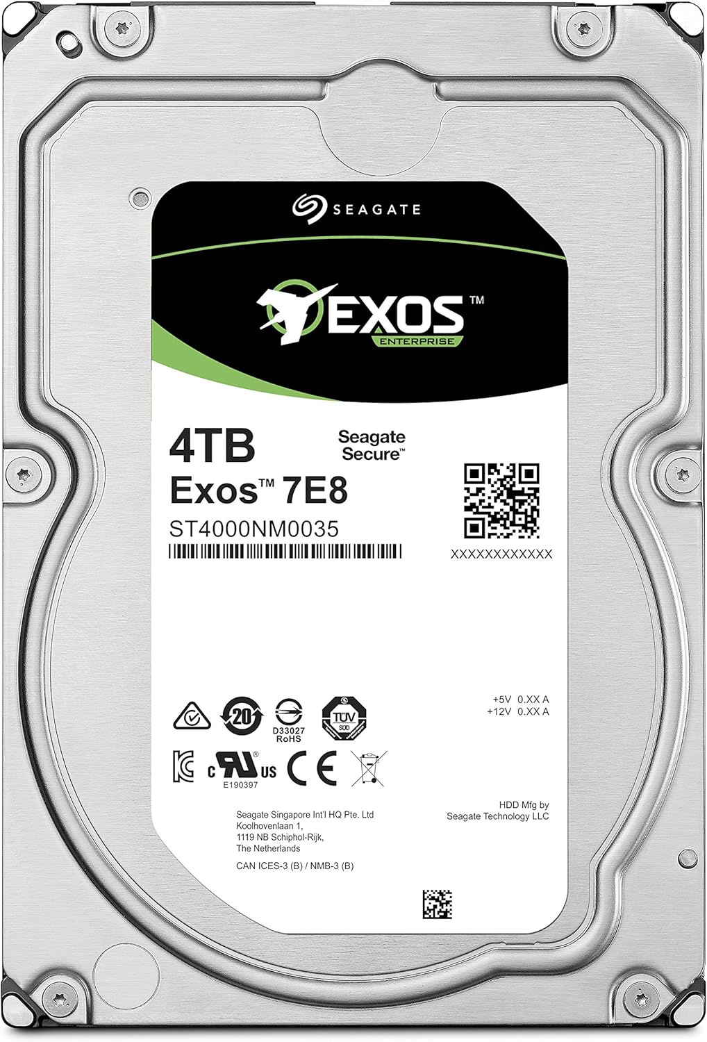 4TB SATA 128MB Cache 3.5-Inch Enterprise Hard Drive F92723