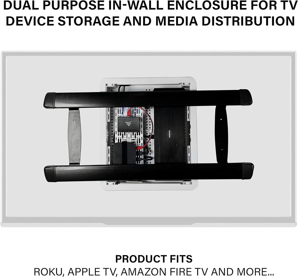 Structured Media Enclosure, 17 Inches, White I371