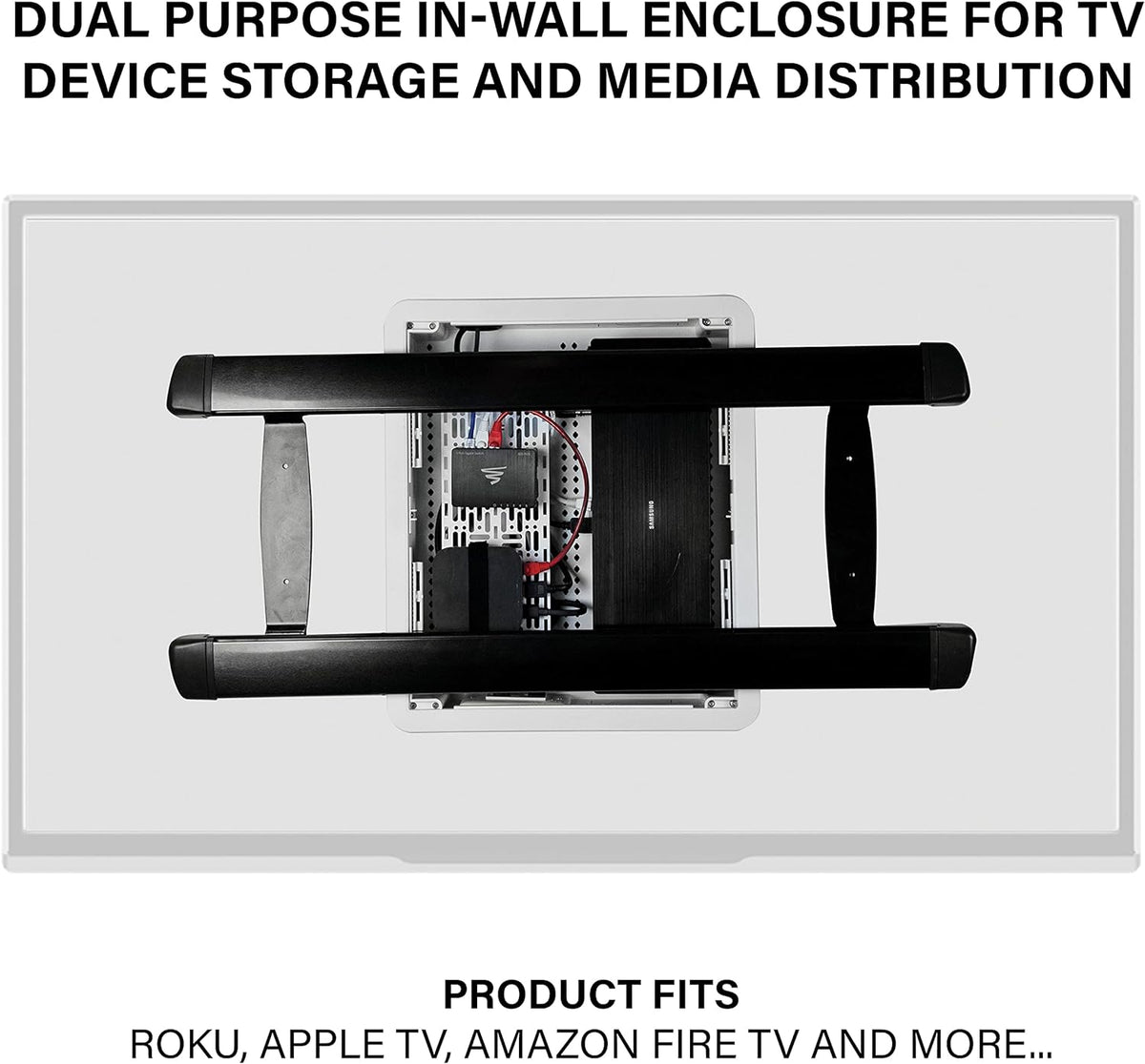 Structured Media Enclosure, 17 Inches, White I371