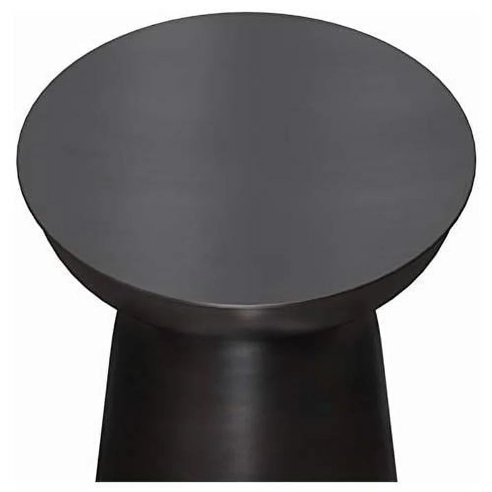 Antique Copper Metal End Table A380