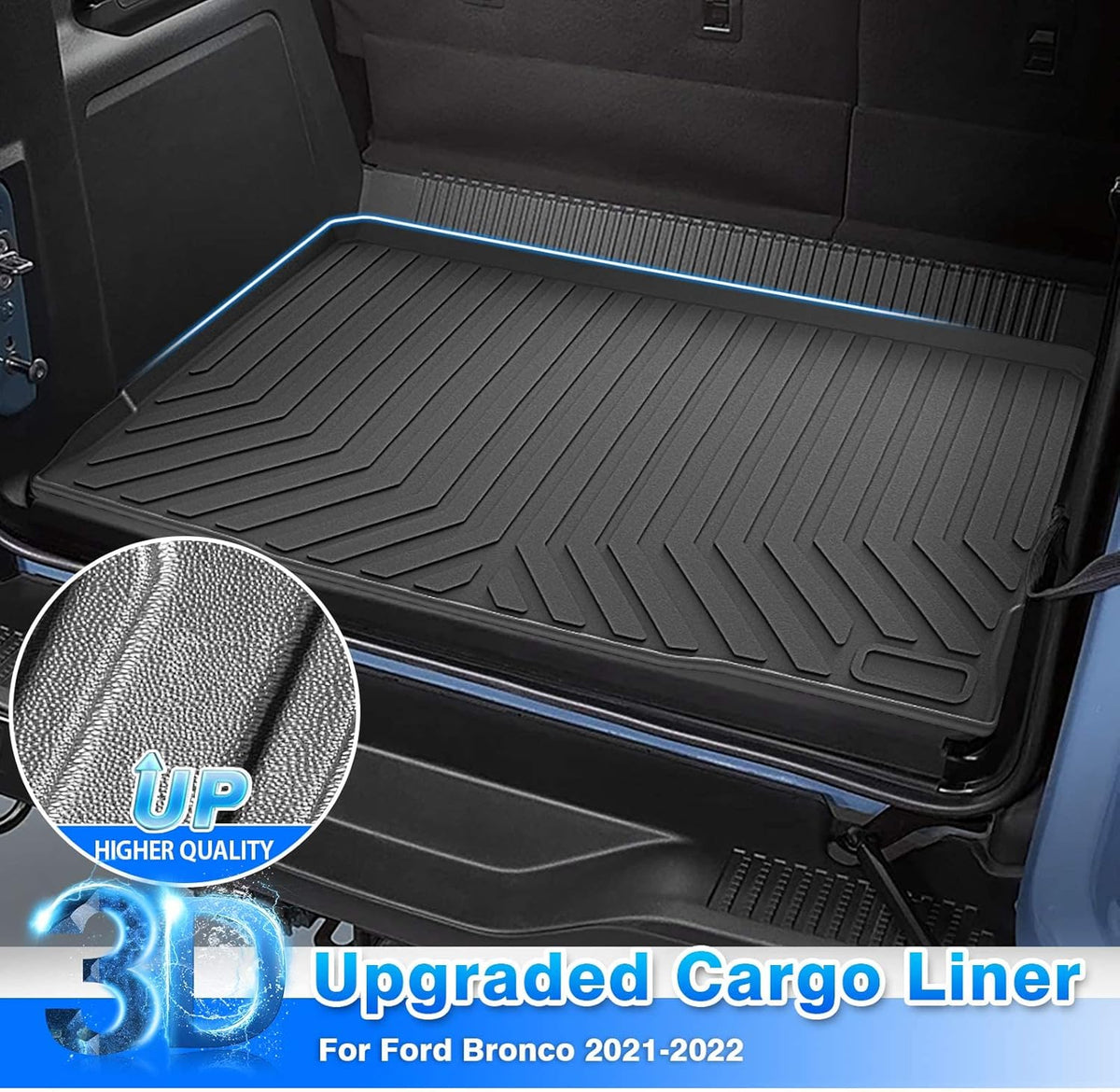 All Weather Floor Liners 1st & 2nd Row 3D TPE B485