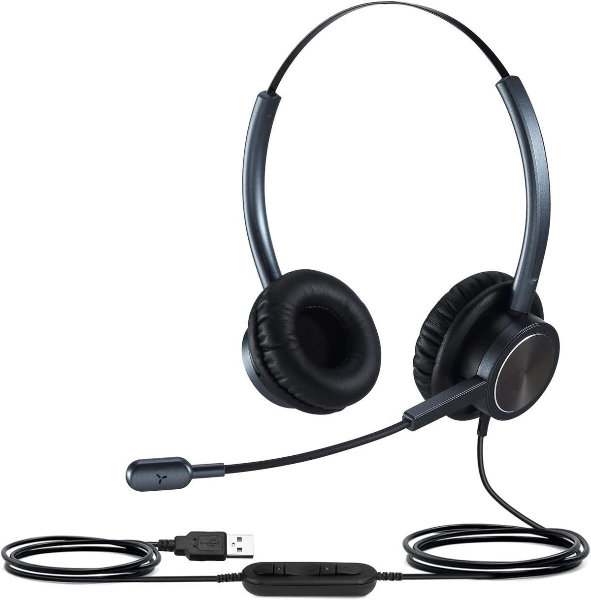 USB Headset with Mute Button, Pack of 2 J3291