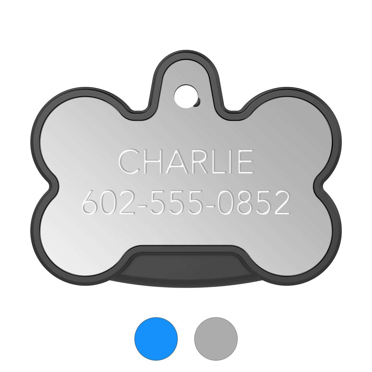 Smart Tag Dog Bone Personalized ID and Tracker Q811