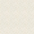 Swirling Florals Flowers Cream Wallpaper Q18117