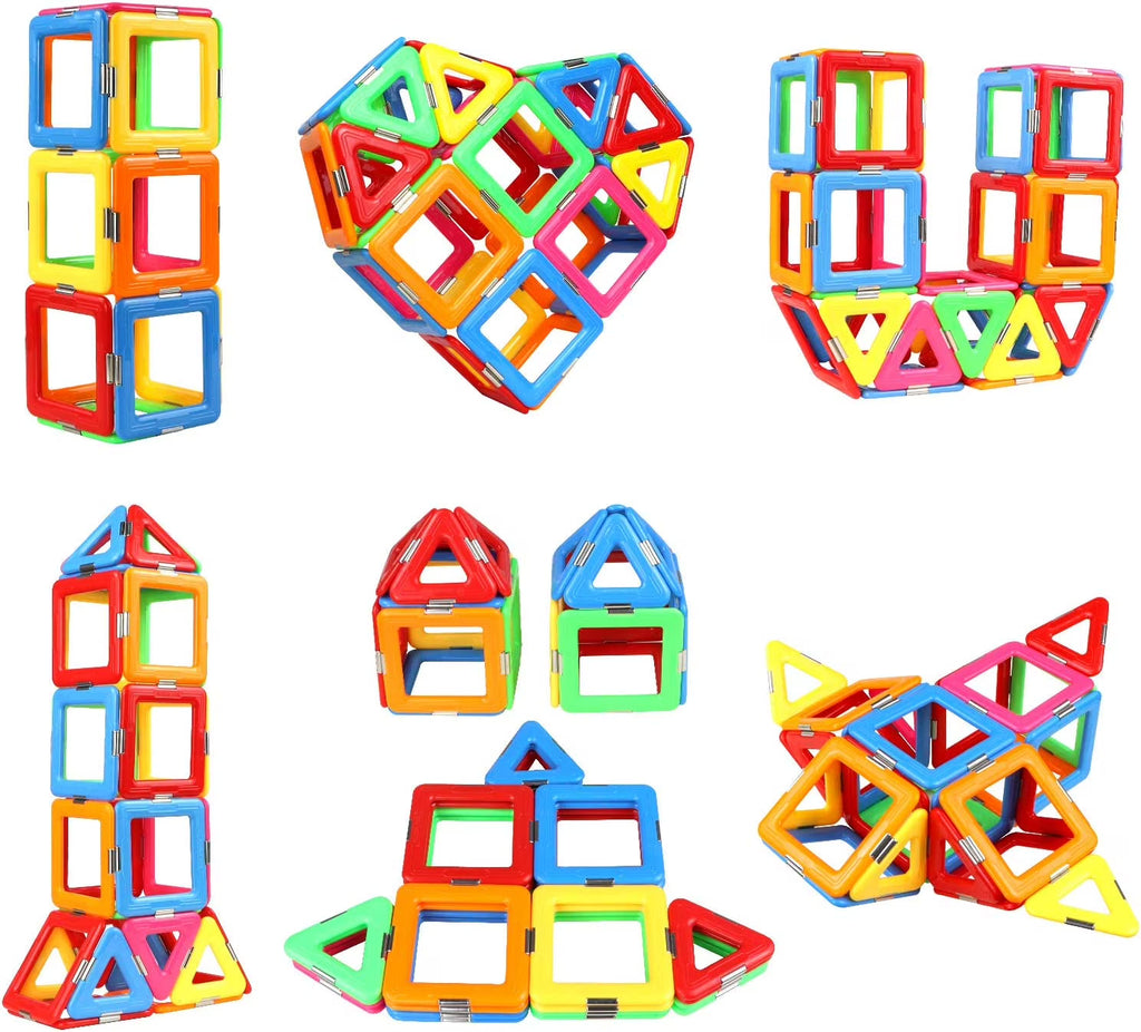 100 PCS Magnetic Tiles Building Blocks Set P5725