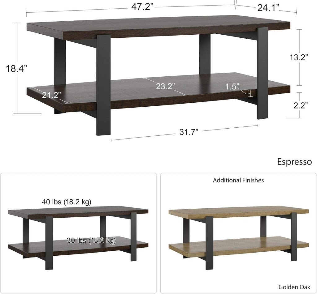 Espresso Coffee Table P477244