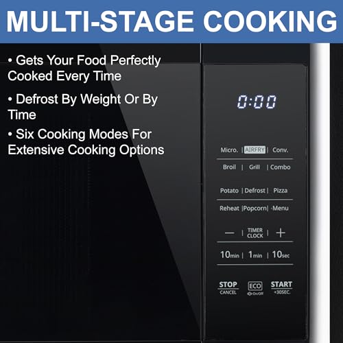 120V 1.0 Cu. Ft. Air Fryer & Convection Microwave Q958