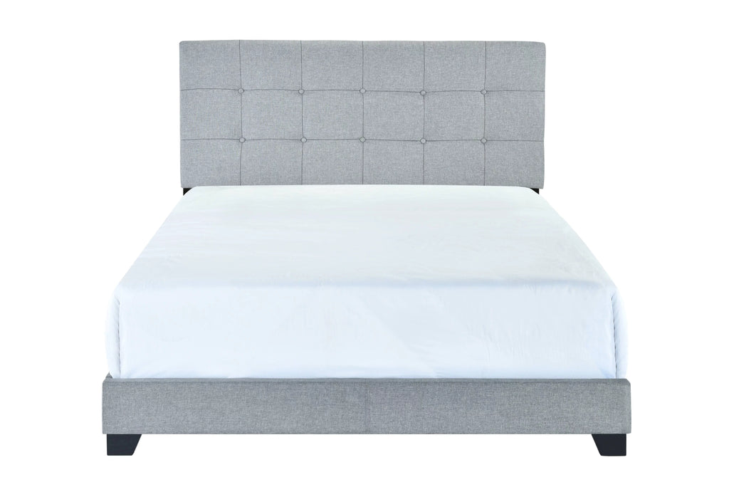 Gray Queen Panel Bed D54870