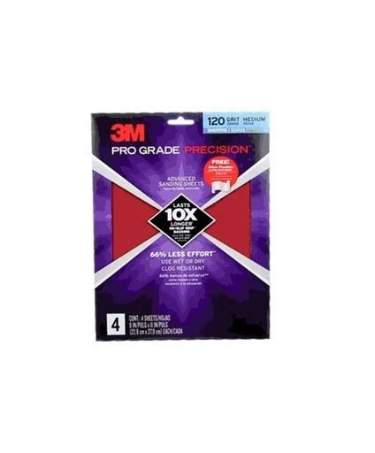 120 Grit Medium Advanced Sanding Sheet P901