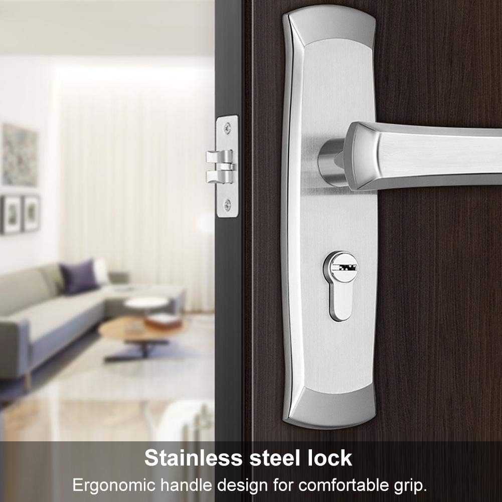 Stainless Steel Dual Tongue Door Lock Pack of 2 G99038