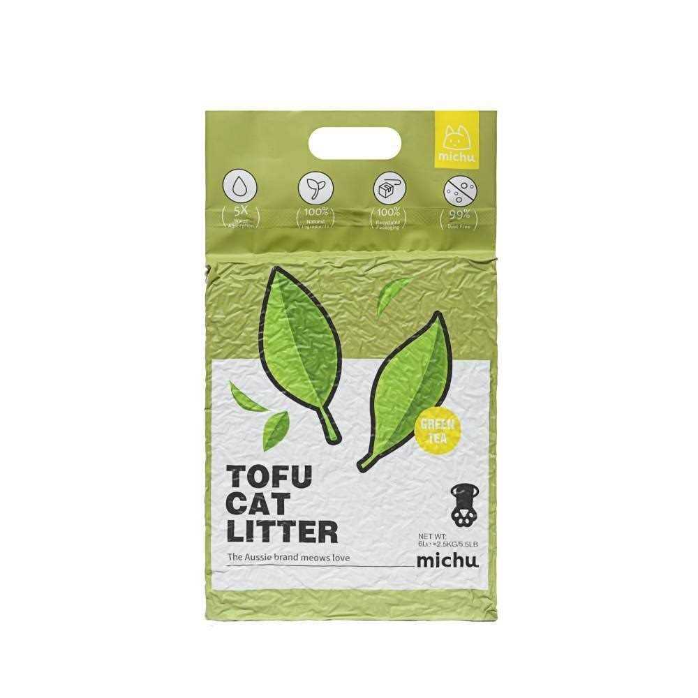Natural Clumping Tofu Cat Litter 5.5lb R756
