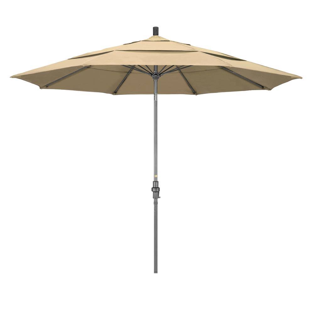 11' Patio Umbrella with Aluminum Pole Fiberglass Ribs B12092