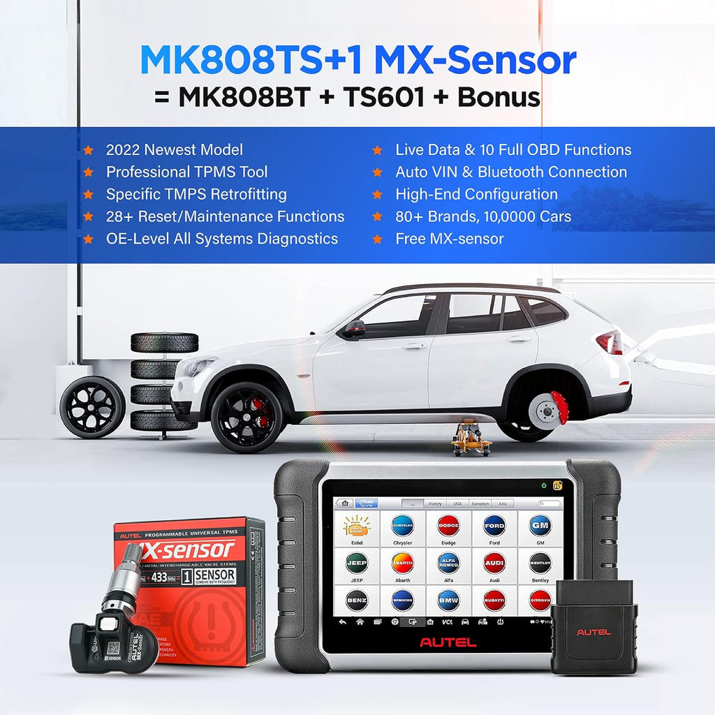 TPMS Scan Tool with 28+ Service Functions B23666