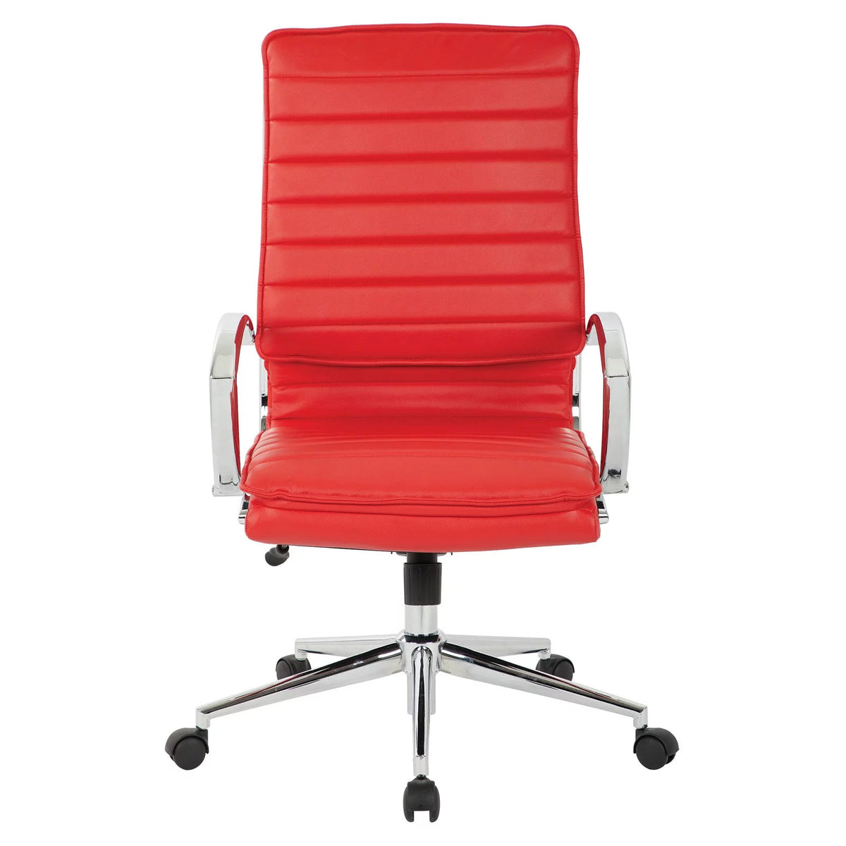 White Faux Leather High Back Manager's Chair G949817