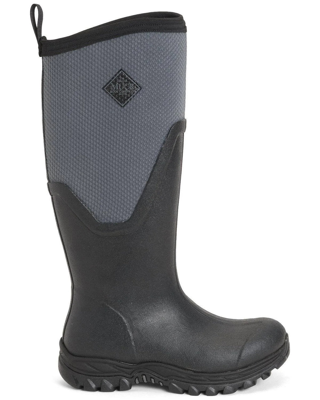 Grey Tall Work Boots O5484