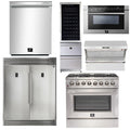 36 Inch Dual Fuel Range, Range Hood, Refrigerator, Microwave Drawer, Dishwasher, Wine Cooler X789729