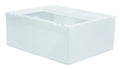 White Pontoon Bench Seat Base X57289