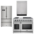 48 in. Gas Range, Dishwasher, Refrigerator Stainless Steel J40869