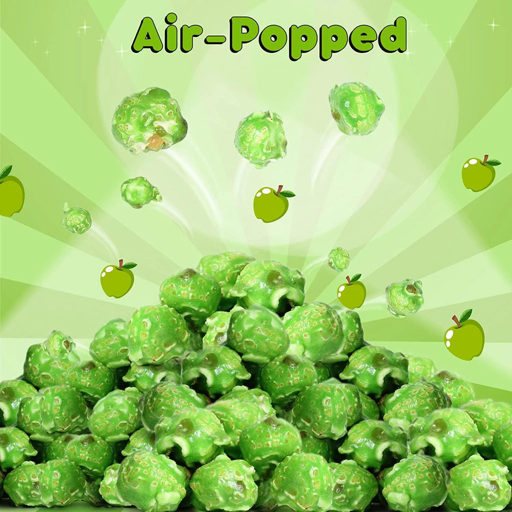 Green Apple Flavored Popcorn 1 lb Bag Gluten Free Vegan Kosher J4369