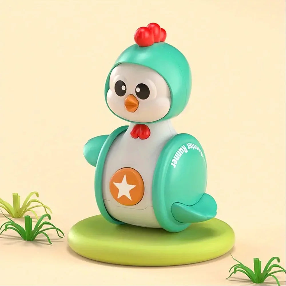 3Pcs Musical Cartoon Tumbler Baby Toys N793727