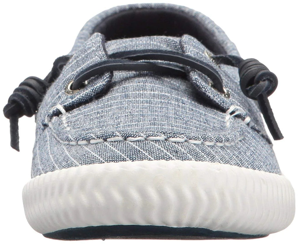 Blue/White Pinstripe Sneaker O102