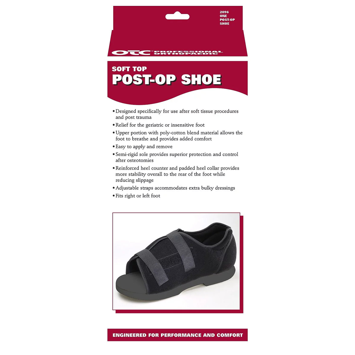 Soft Top Post-Op Shoe XL Y109734