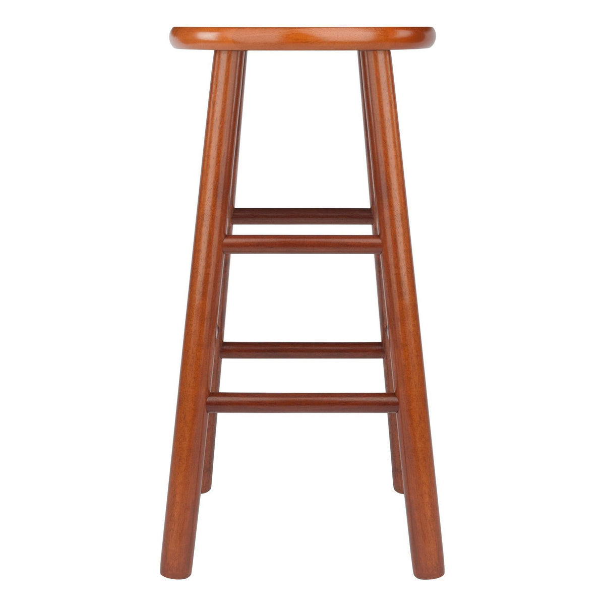 Cherry 24x22 Stool with Beveled Seat, Set of 2 H624268